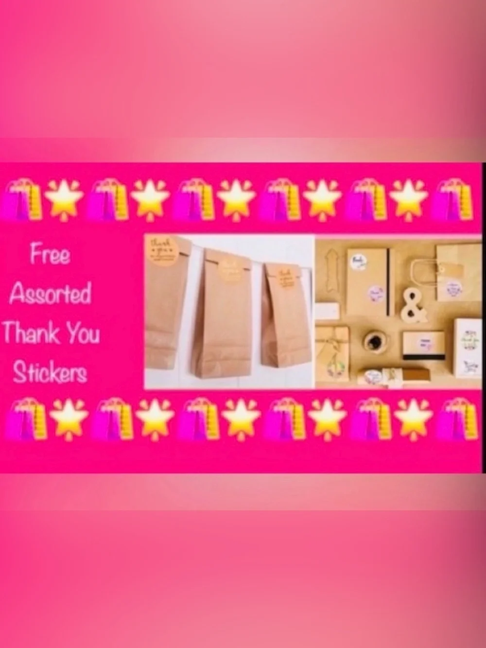 80pcs  Shipping Bundle ~New~   10” x13” & 12” x 16” Bags & Stickers ~New~
